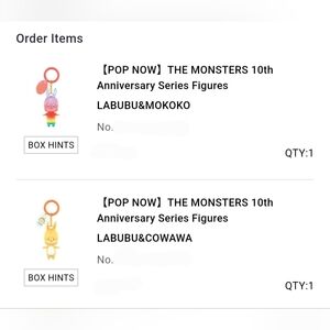 Labubu 10th Anniversary Figure Keyrings